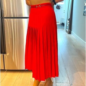 Made in Italy Red Gucci skirt
